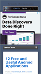 Mobile Screenshot of jewishtechs.com